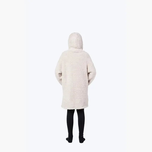 Big Blanket Premier Plush Kids Hoodie — Oatmeal