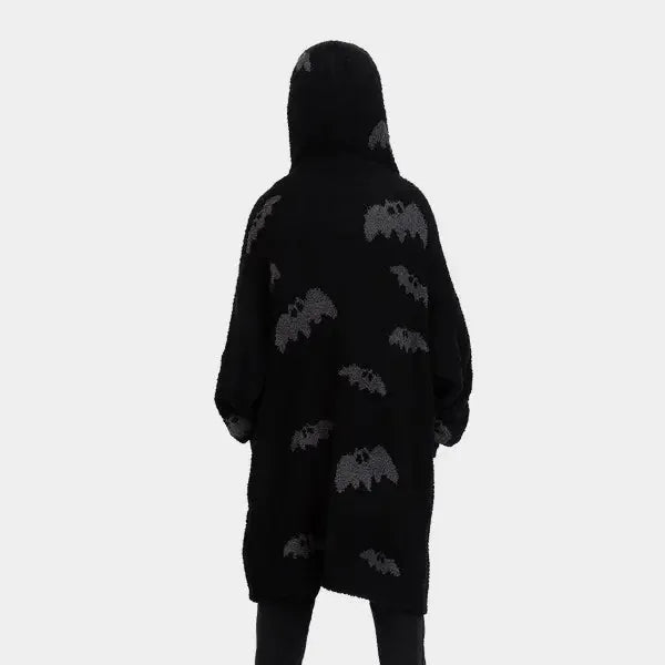 Big Blanket Premier Plush™ Kids Hoodie — Boo Bats