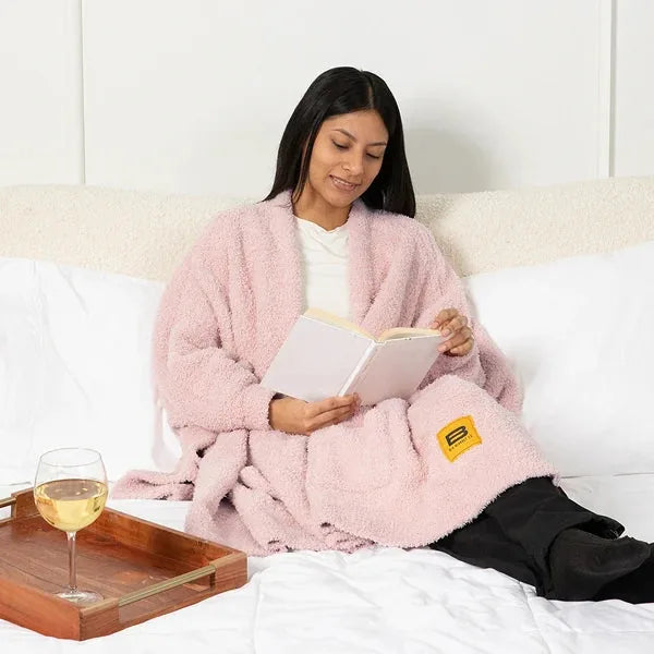 Big Blanket Premier Plush™ Wrap in Blush