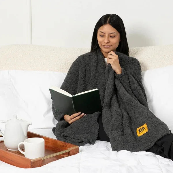 Big Blanket Premier Plush™ Wrap in Charcoal