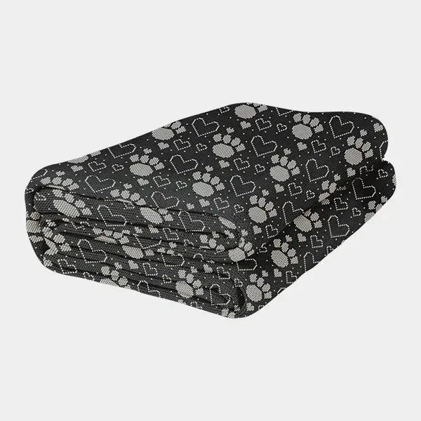 Big Blanket Factory Sale: Premium Woven™ Blanket in Paw Hearts