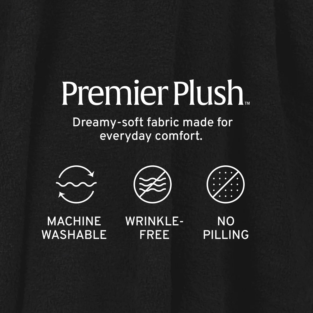 Premier Plush™ Vest in Black