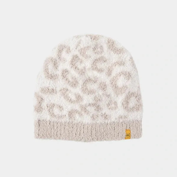 Big Blanket Premier Plush™ Beanie in Snow Leopard