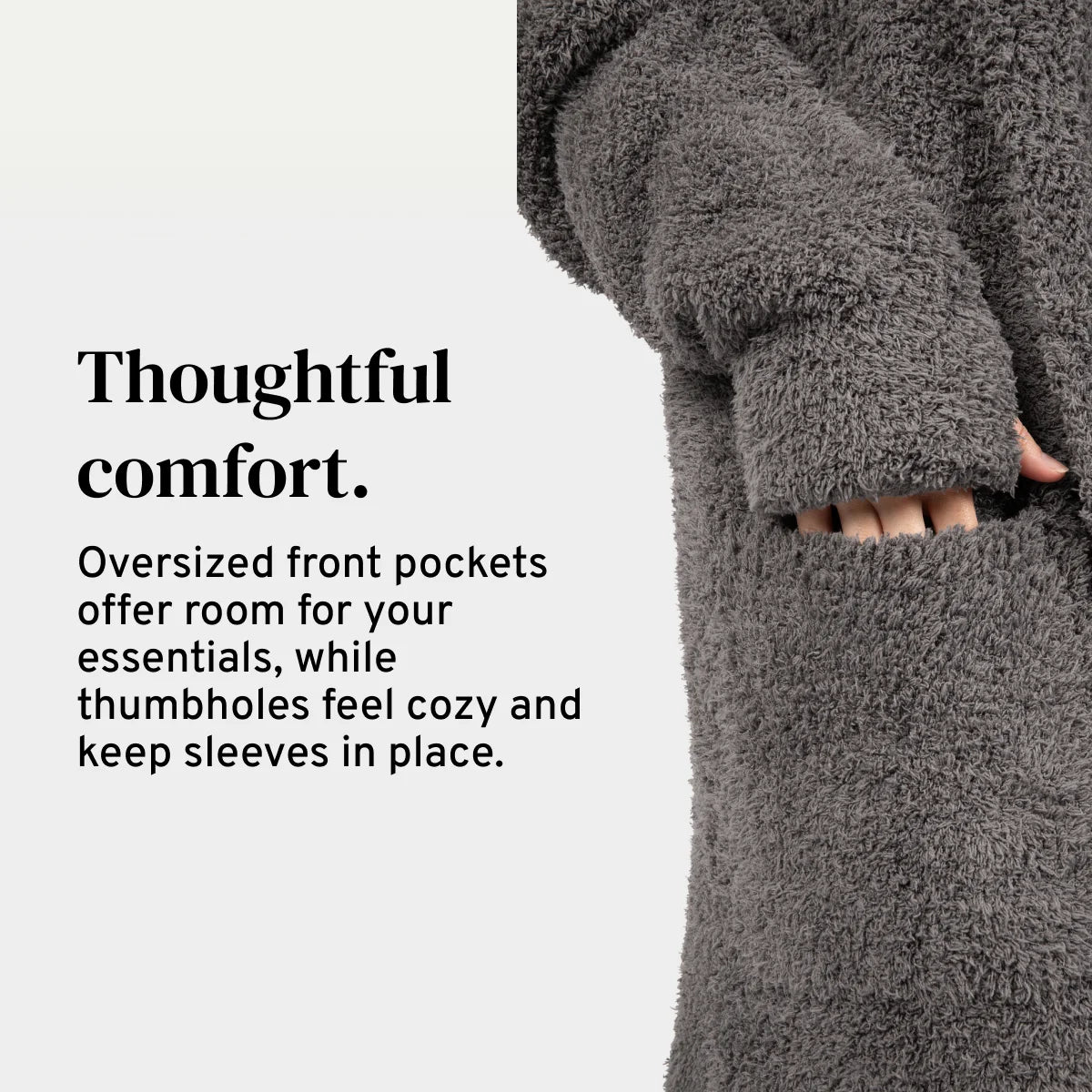 Cardigan in Charcoal