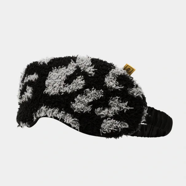 Big Blanket Premier Plush™ Eye Mask in Black Leopard