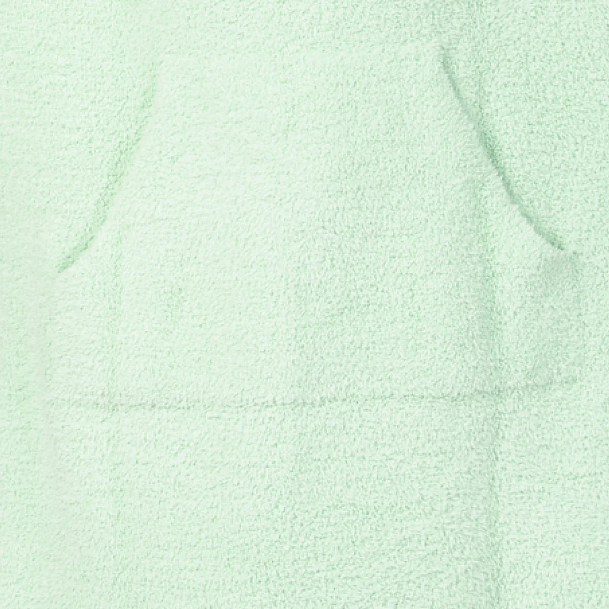 Mint green oversized blanket hoodie with plush soft texture and deep pouch pockets