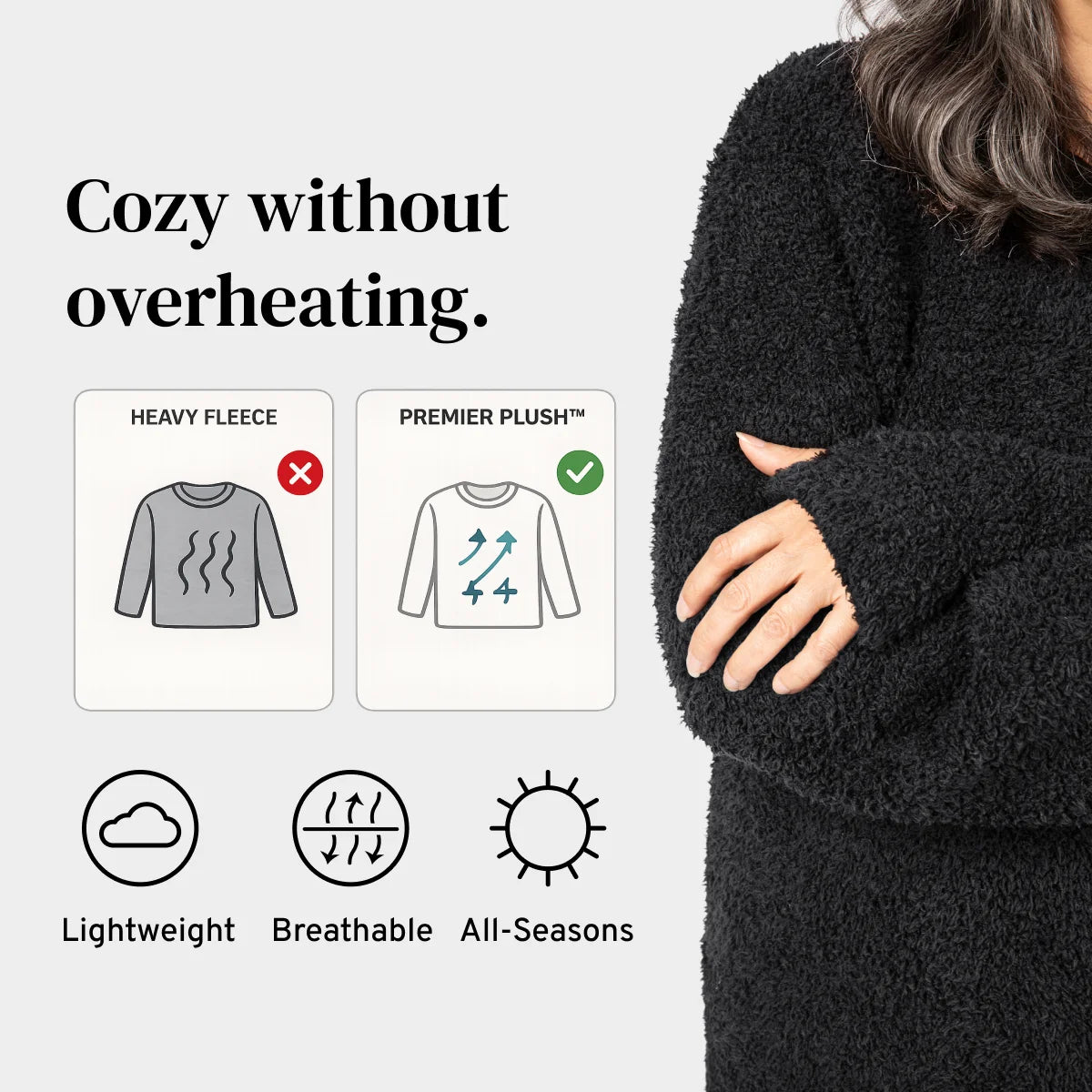 Pullover in Black