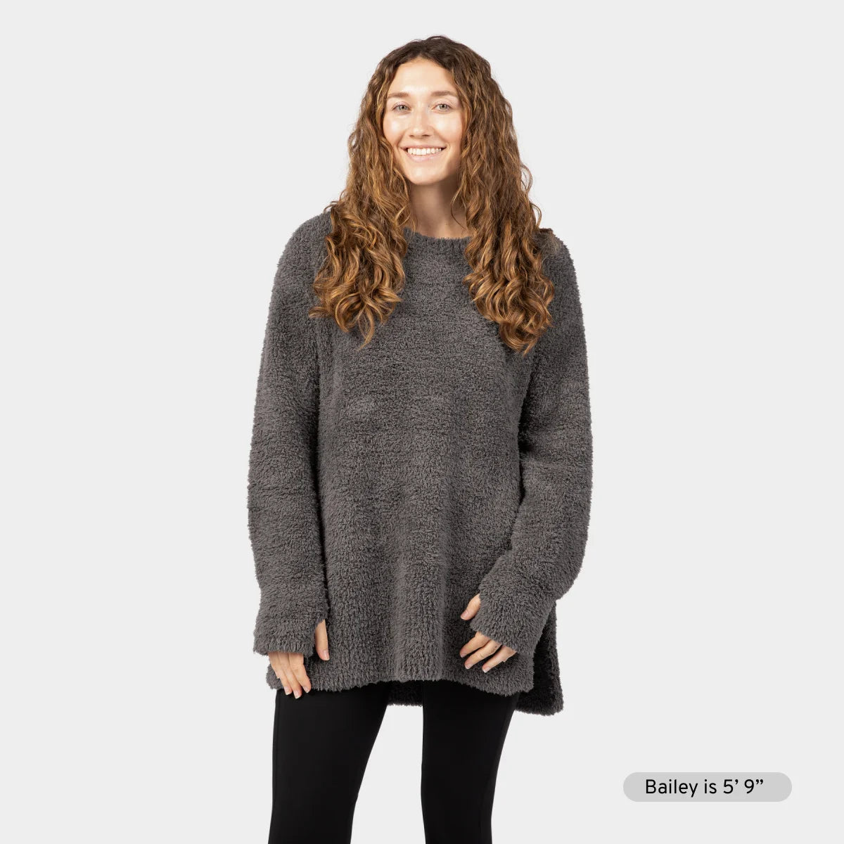 Pullover in Charcoal
