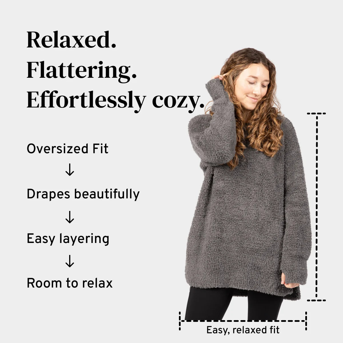 Pullover in Charcoal