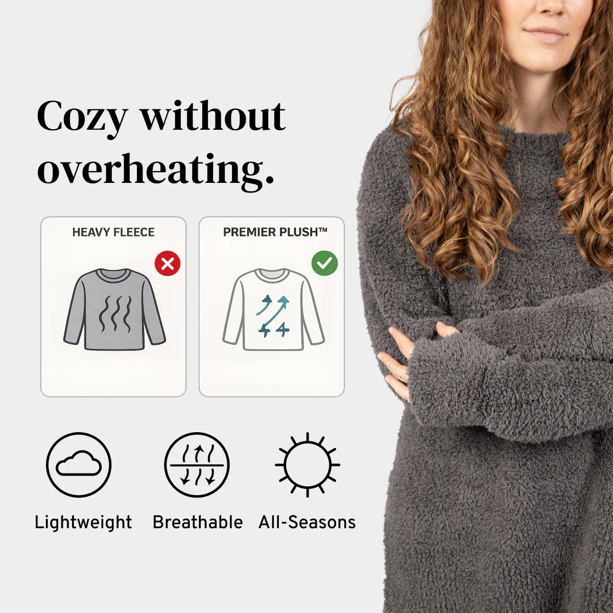 Pullover in Charcoal