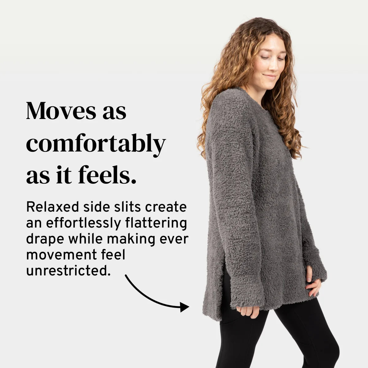 Pullover in Charcoal