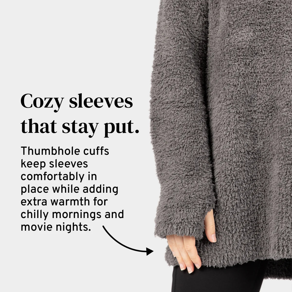 Pullover in Charcoal