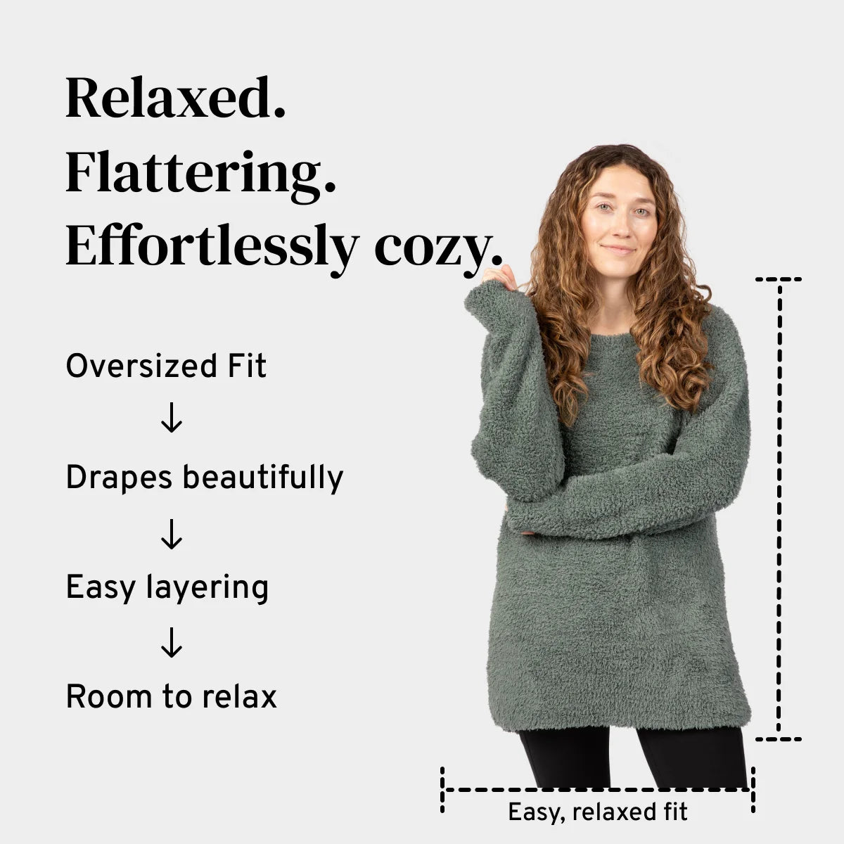 Pullover in Moss