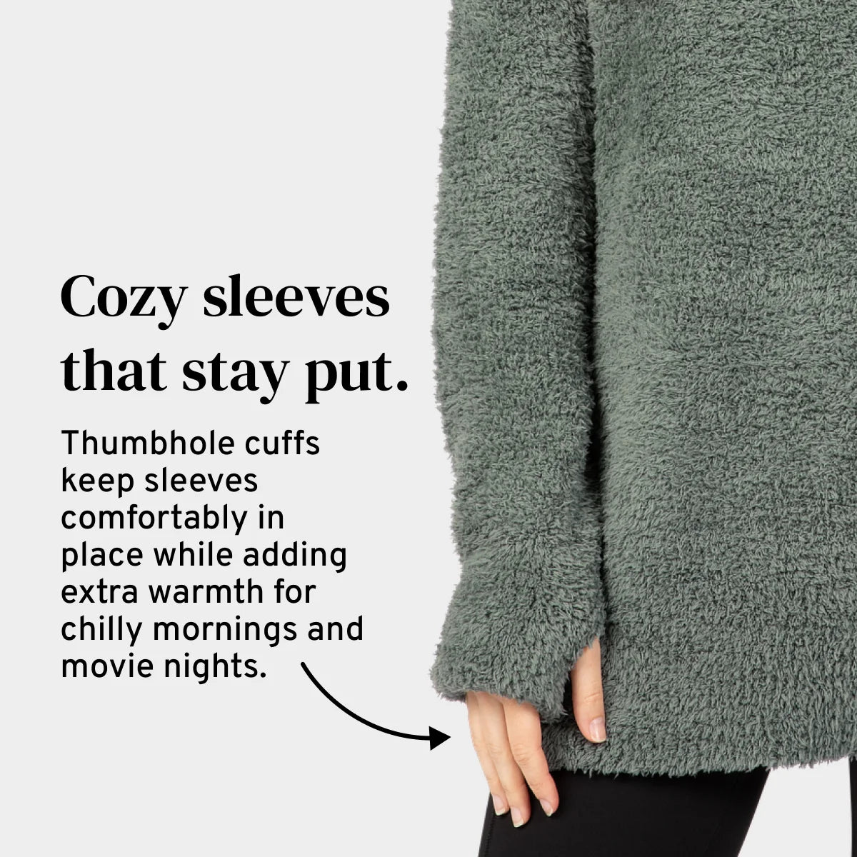 Pullover in Moss
