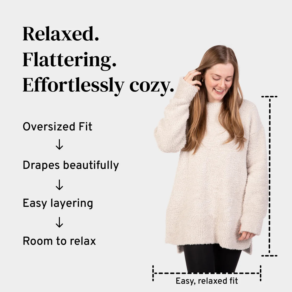 Pullover in Oatmeal