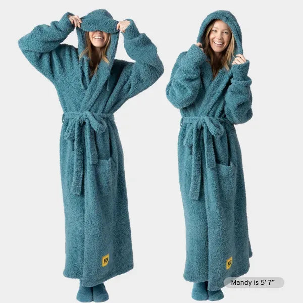 Big Blanket Premier Plush™ Robe in Aqua