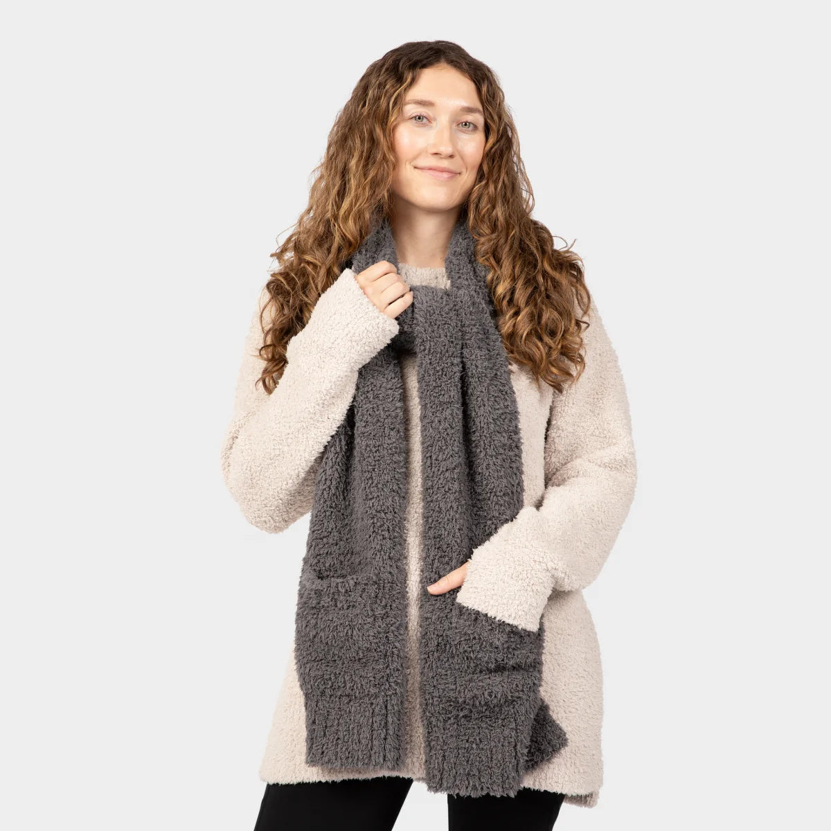 Scarf in Charcoal