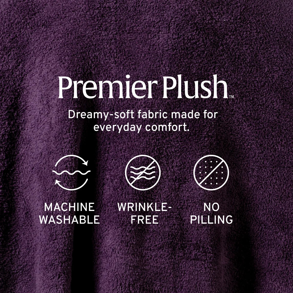 Scarf in Deep Purple