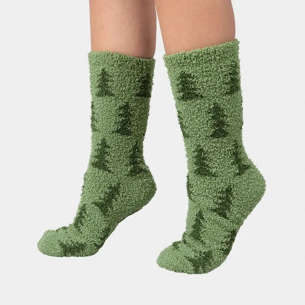 Big Blanket Cozy Toes™ Socks — Knit in Evergreen Dreams