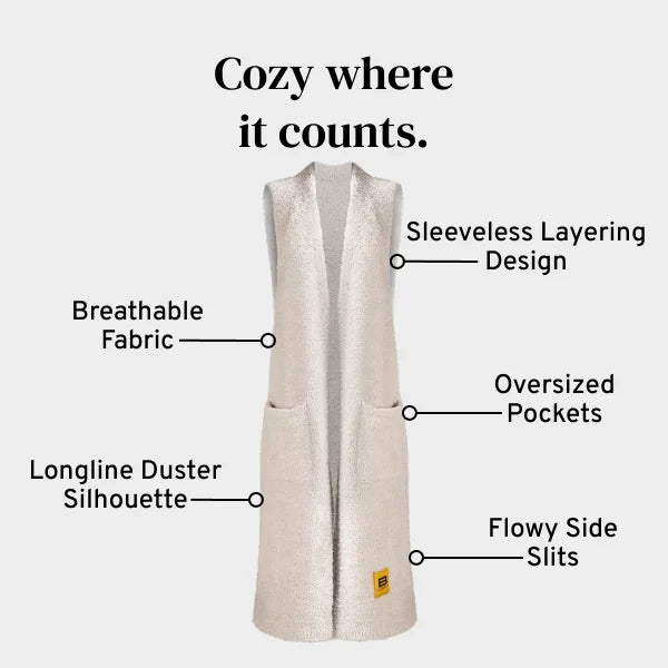 Vest in Oatmeal