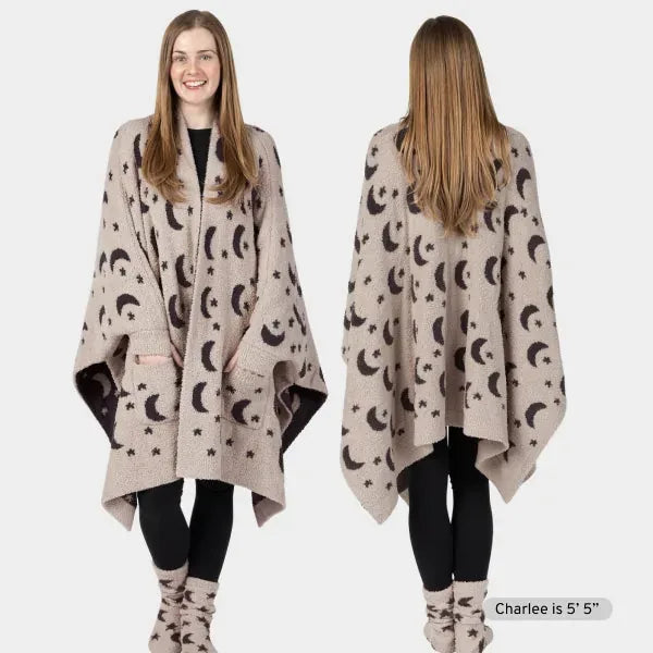 Big Blanket Premier Plush™ Wrap in Moon Sky
