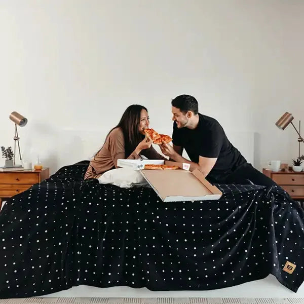 Big Blanket Sherpa Stretch™ Blanket in Dots