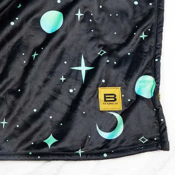 Big Blanket Sherpa Stretch™ Blanket in Galactic Glow