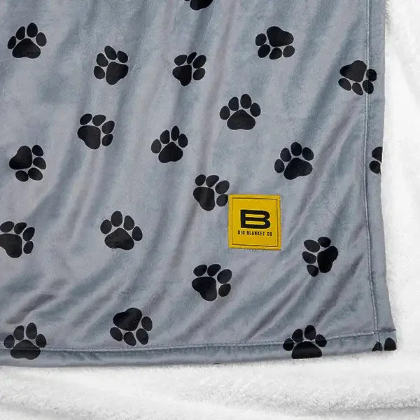 Big Blanket Sherpa Stretch™ Blanket in Paws