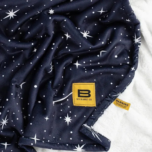 Big Blanket Sherpa Stretch™ Blanket in Star Voyager