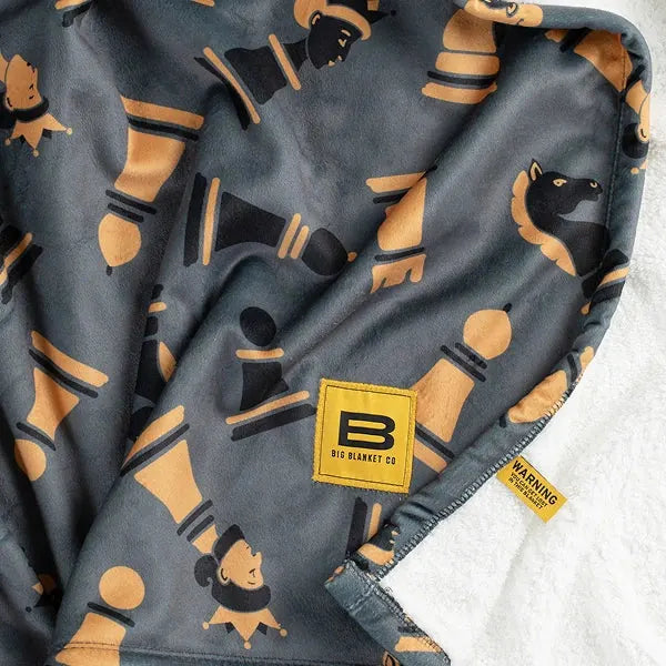 Big Blanket Sherpa Stretch™ Blanket in Chess