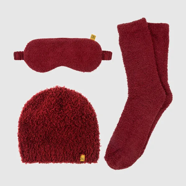 Big Blanket Self Care Bundle in Wine