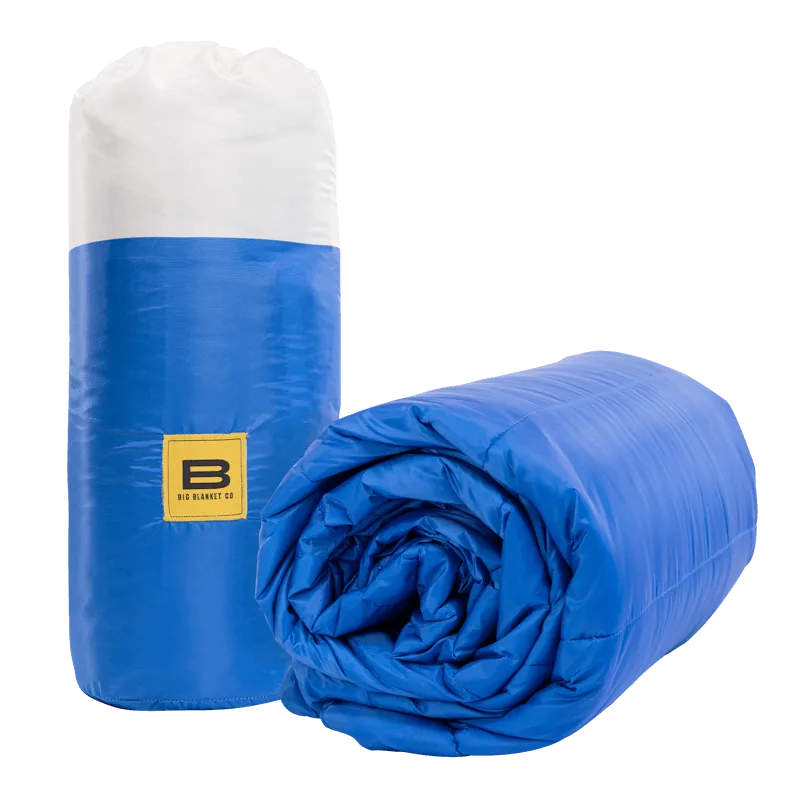 Big Blanket XL Outdoorsy™ Blanket — Blue / White
