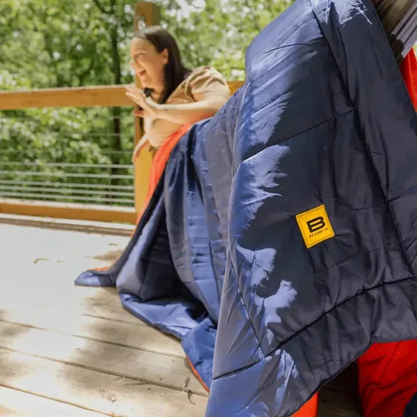 Big Blanket XL Outdoorsy™ Blanket — Red / Navy