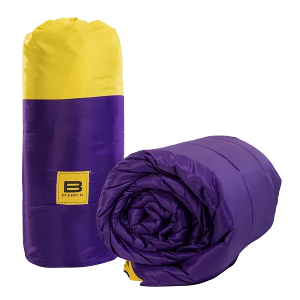 Big Blanket XL Outdoorsy™ Blanket — Purple / Yellow