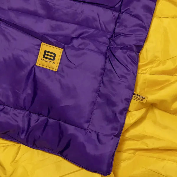 Big Blanket XL Outdoorsy™ Blanket — Purple / Yellow