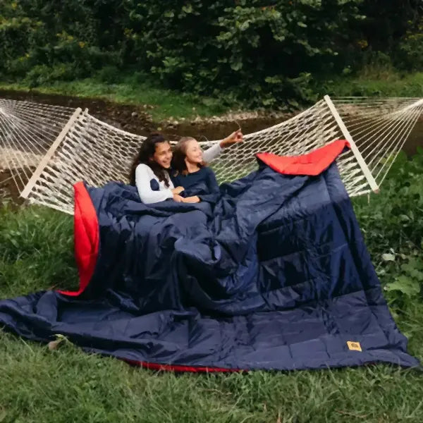 Big Blanket XL Outdoorsy™ Blanket — Red / Navy