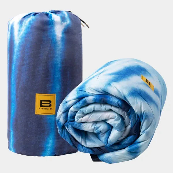 Big Blanket XL Outdoorsy™ Blanket in Blue Tie Dye