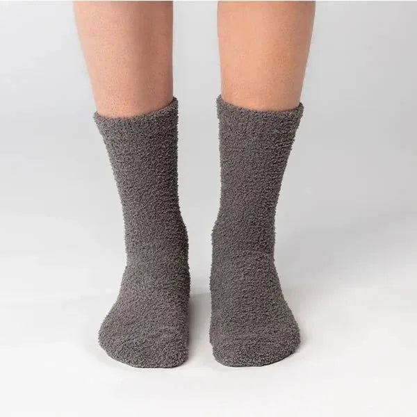 Big Blanket Cozy Toes™ Socks — Knit in Charcoal
