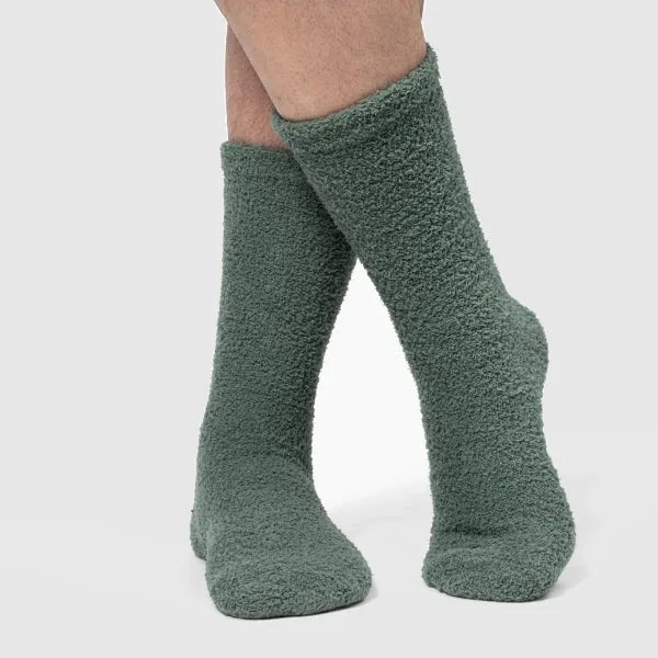 Big Blanket Cozy Toes™ Socks — Knit in Moss