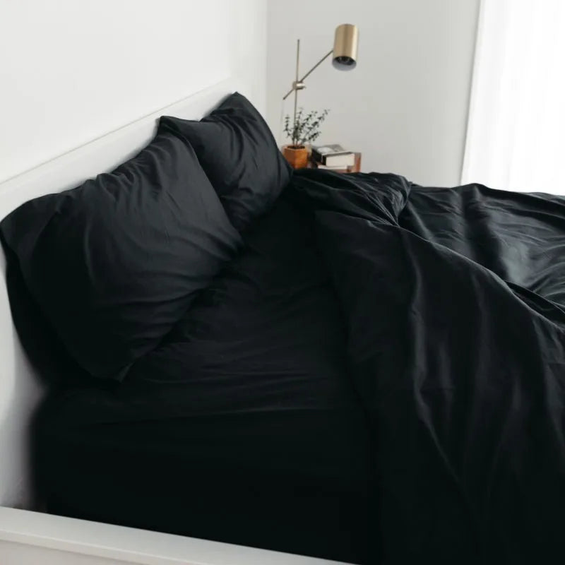 Big Blanket Sateen Dream™ Pillowcases — Black King