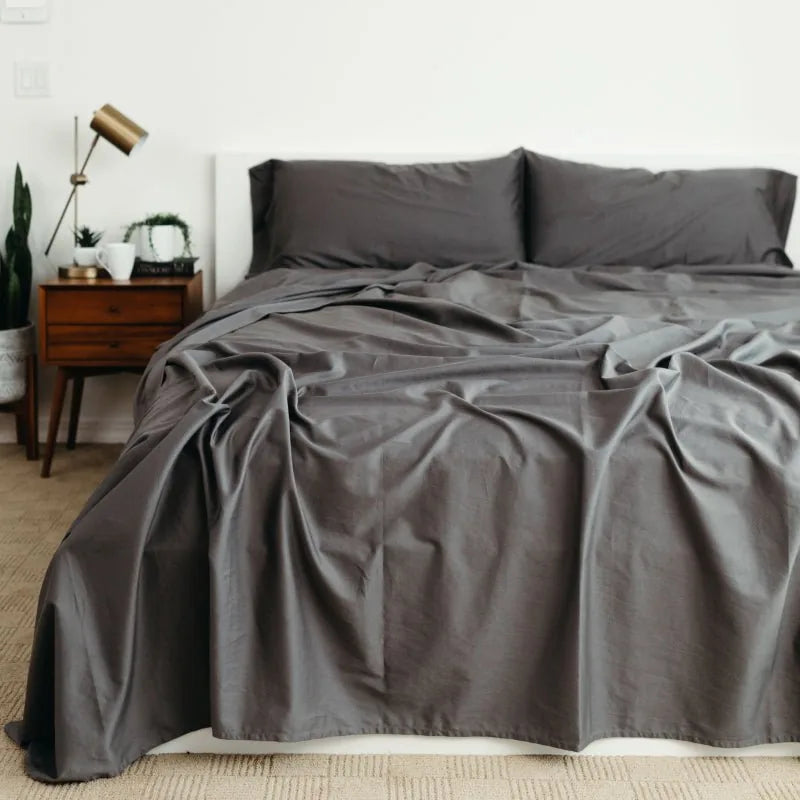 Big Blanket Sateen Dream™ Pillowcases — Graphite Standard