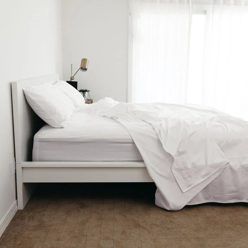 Big Blanket Sateen Dream™ Sheets — White Queen