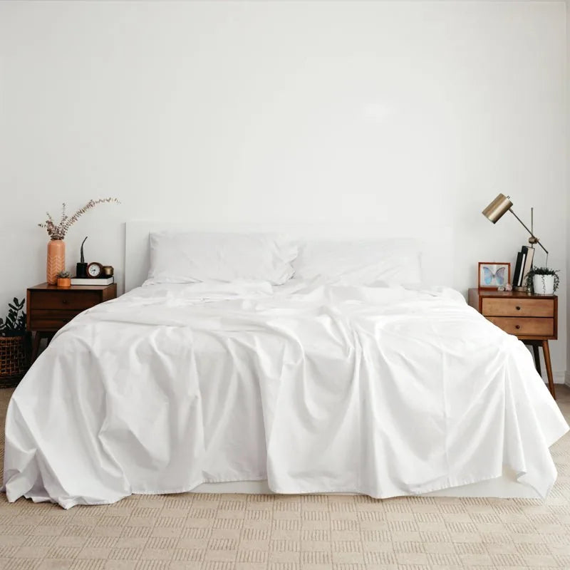 Big Blanket Sateen Dream™ Sheets — White Queen